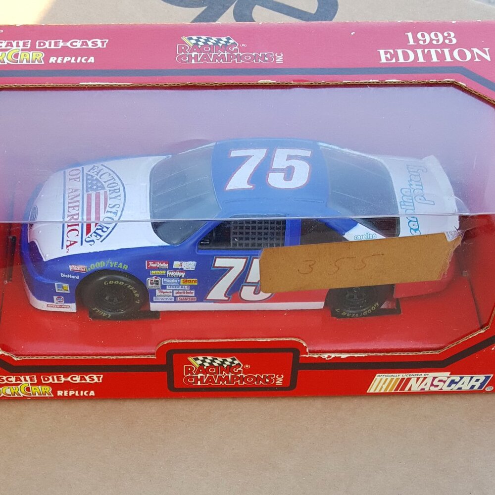 Ford #75 NASCAR Scale 1/24 Racing Champions VTG 1993 Diecast Collectible Vintage